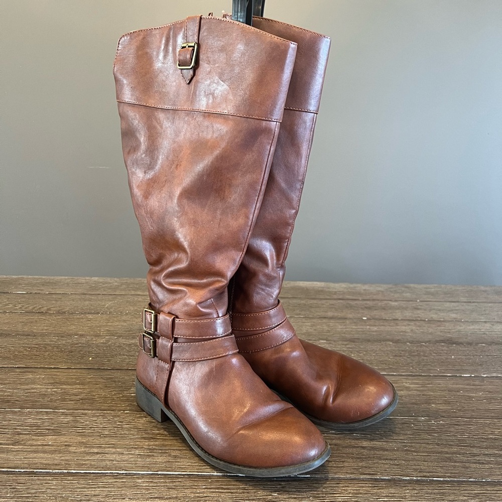 Knee High Boots Wide Width Wide Calf